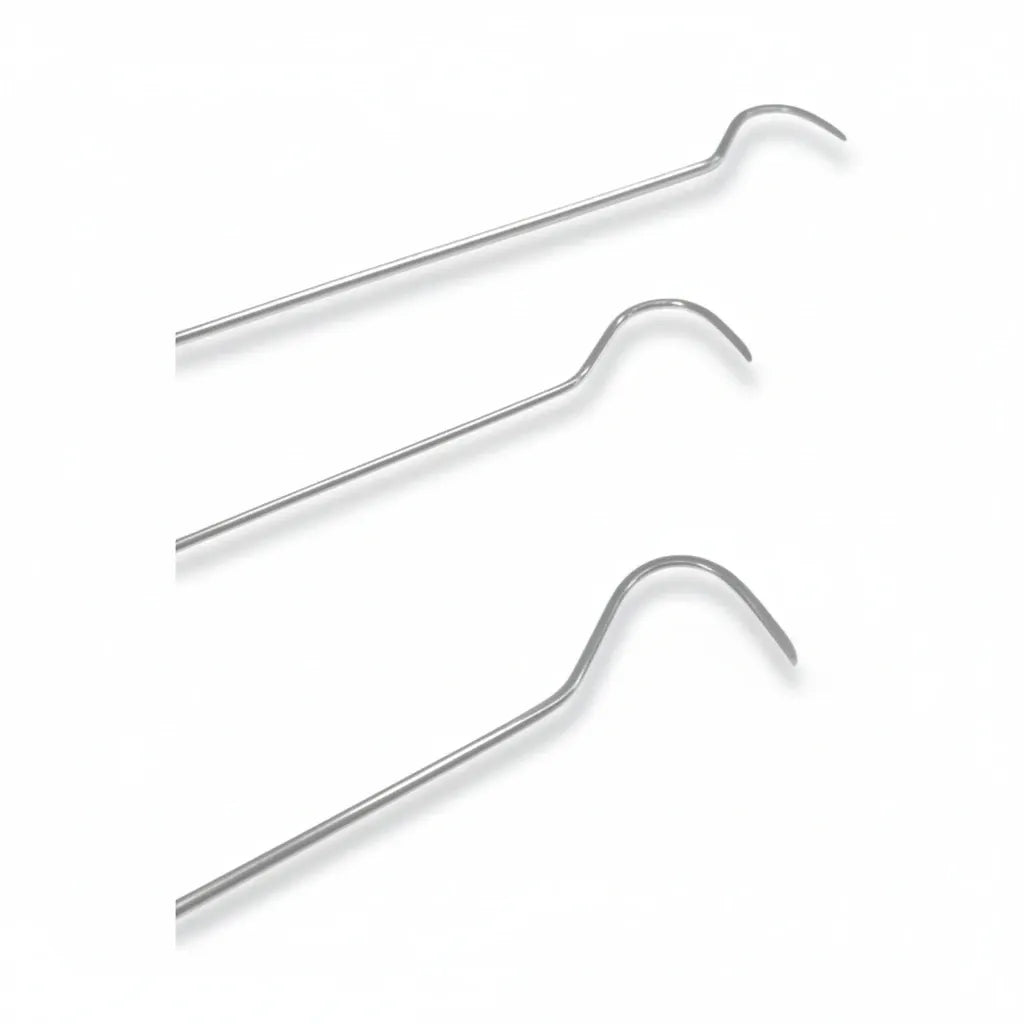 Novira Edition 3-Piece Long C-Bend PDR Rod Set (Sharp Tip)