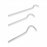 Novira Edition 3-Piece Long C-Bend PDR Rod Set (Sharp Tip)