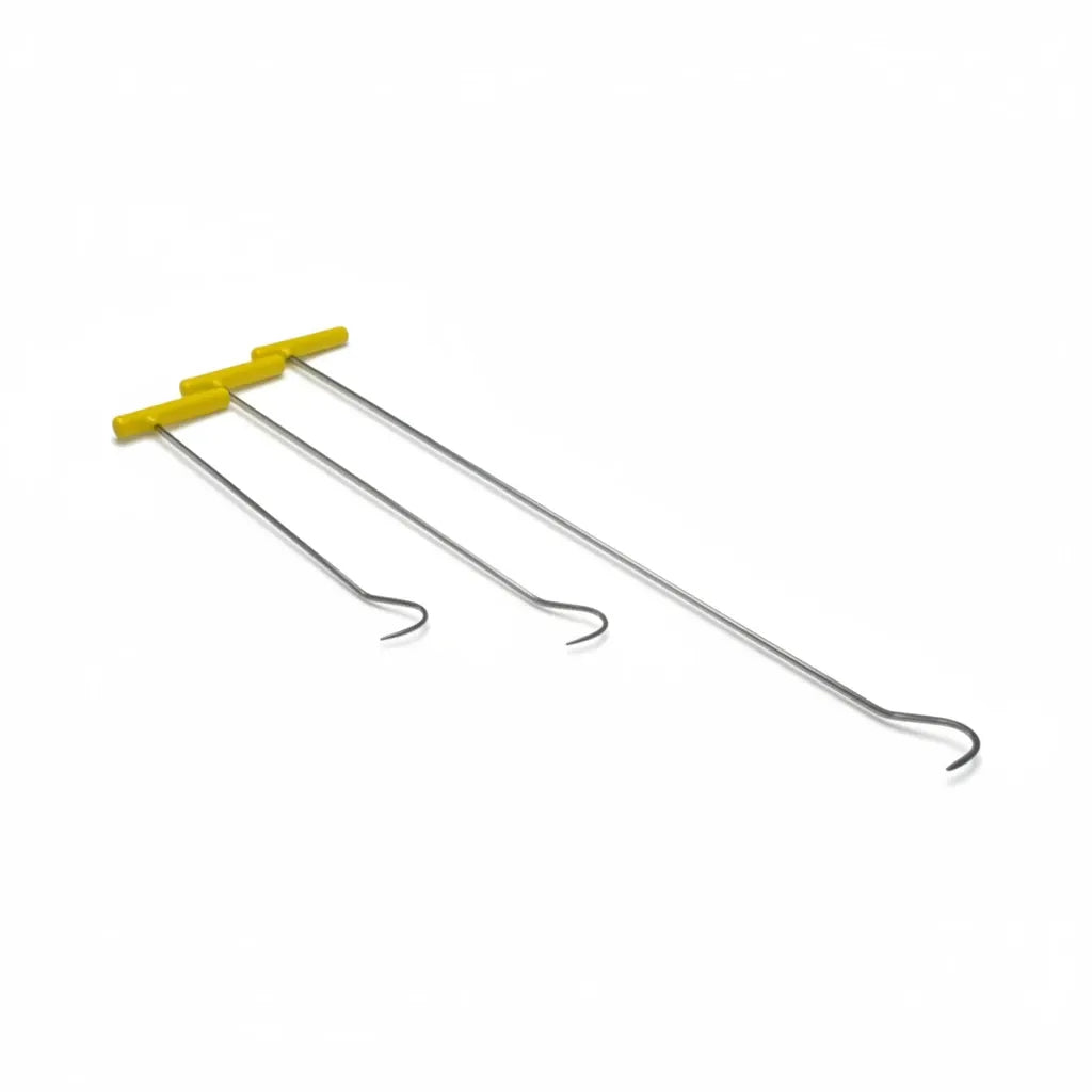 Novira Edition 3-Piece Long C-Bend PDR Rod Set (Sharp Tip)