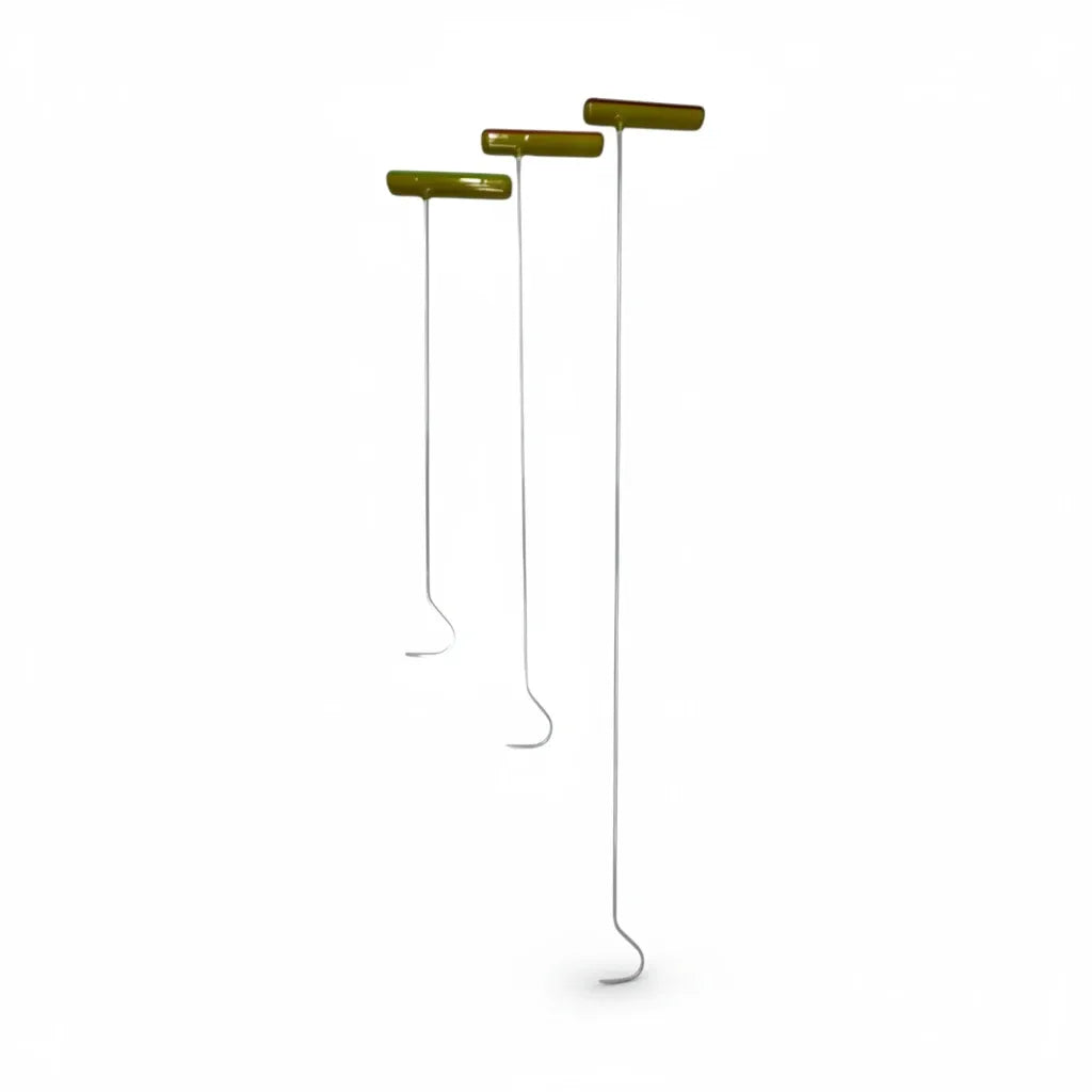 Novira Edition 3-Piece Long C-Bend PDR Rod Set (Sharp Tip)