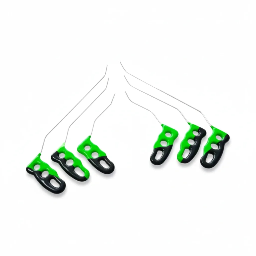 Rynora Edition 6-Piece Double Bend PDR Rod Set (Sharp Tip)