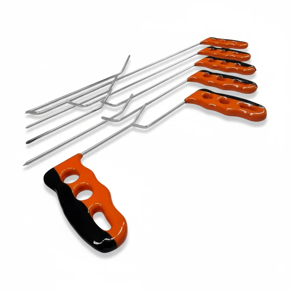 Turnhout Edition 10-Piece Single-Bend PDR Rod Set (Round Tip)