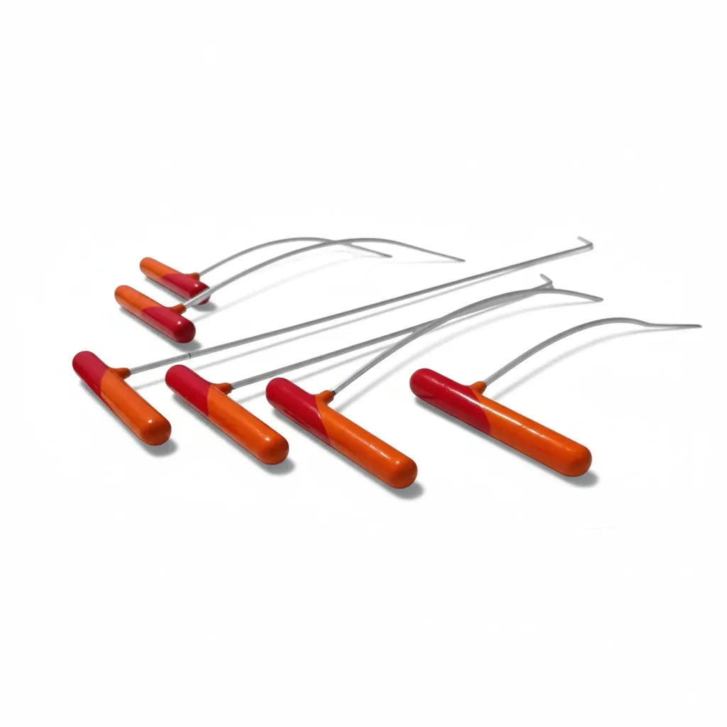 Zynera Edition 6-Piece Rainbow Bend PDR Rod Set (Mini Sharp Tip)