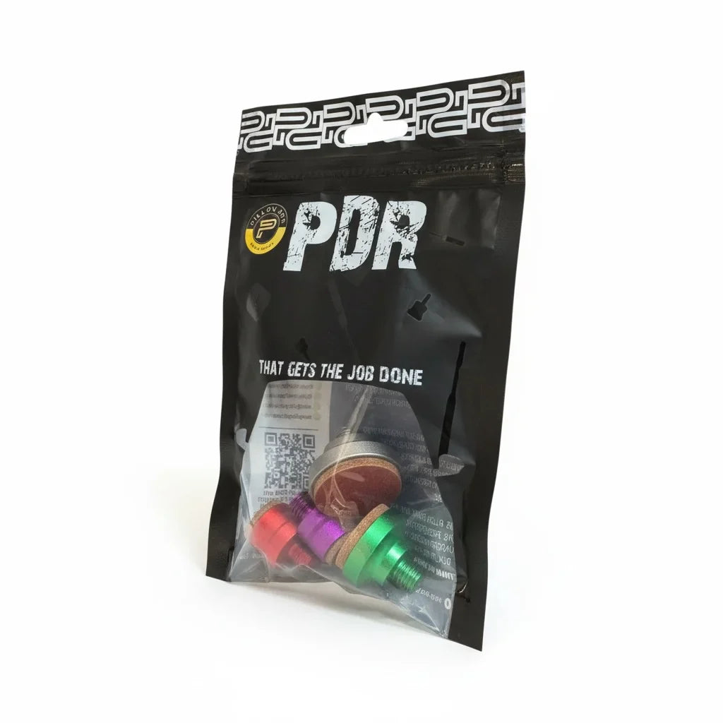 Sergio Pillon 4-Piece Leather PDR Interchangeable Tips Set (M8 Thread)