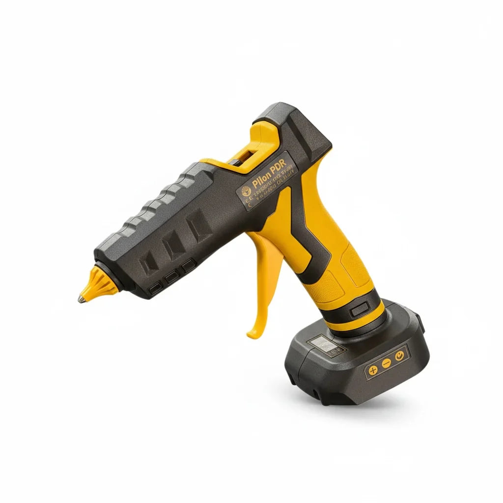Pillon PDR Cordless Hot Glue Gun (Dewalt & Makita Compatible) - Tool Only