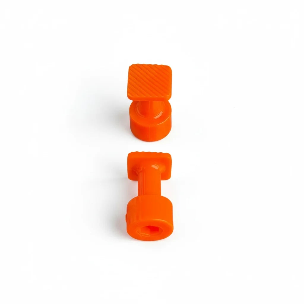 Sergio Pillon 10-Piece Textured Square PDR Glue Tabs (12x12mm)