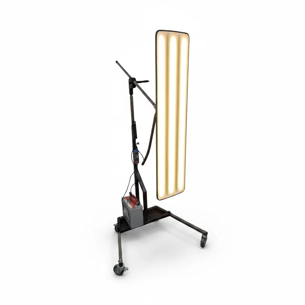 9-LED Magnetic Mount PDR Light - Professional Aluminum Frame - Battery & Corded