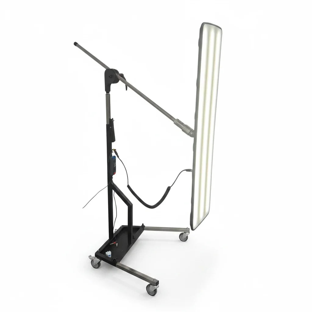 9-LED Magnetic Mount PDR Light - Professional Aluminum Frame - Battery & Corded