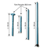 DentPDR 210cm Aluminum Roof Rod Set (25mm)