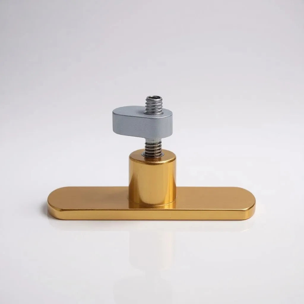Pillon Rectangular Aluminum Cold Glue Tab for Creases