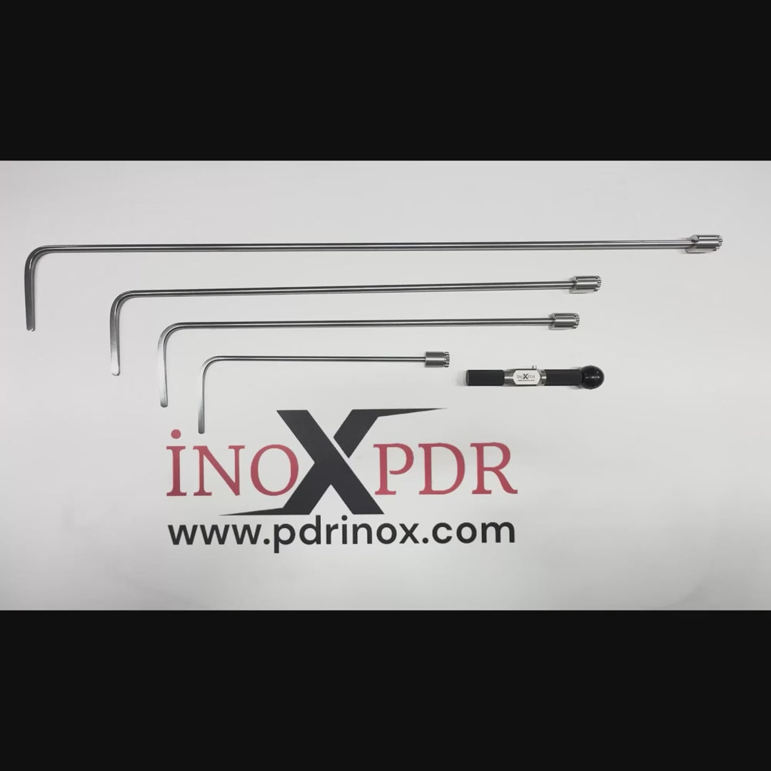 DentPDR Torvina Edition tool extracting a panel dent