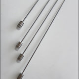 Complete 4-piece layout of the agile 5mm PDR rod collection