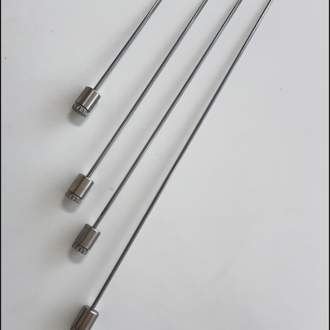 Complete 4-piece layout of the agile 5mm PDR rod collection