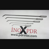 Full 5-piece layout of the pencil-sharp PDR rod set