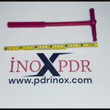 Auto body repair using the standard Model 3 plastic hammer
