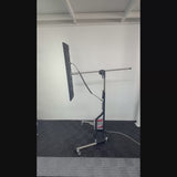Auto body technician using the 9-LED magnetic PDR light