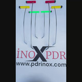 Complete 6-piece layout of the single bend PDR tool set