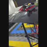 DentPDR edge repair pliers fixing a vehicle panel edge