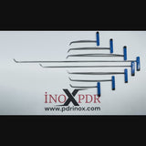Complete 8-piece layout of the heavy-duty single bend PDR set