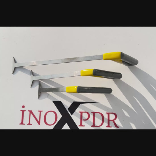 DentPDR Vandora Edition tool picking a sharp door ding