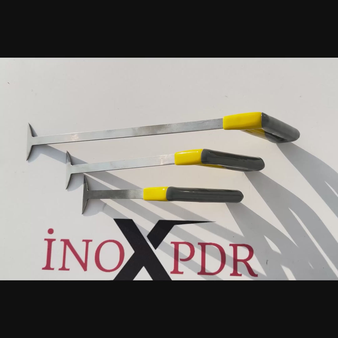 DentPDR Vandora Edition tool picking a sharp door ding