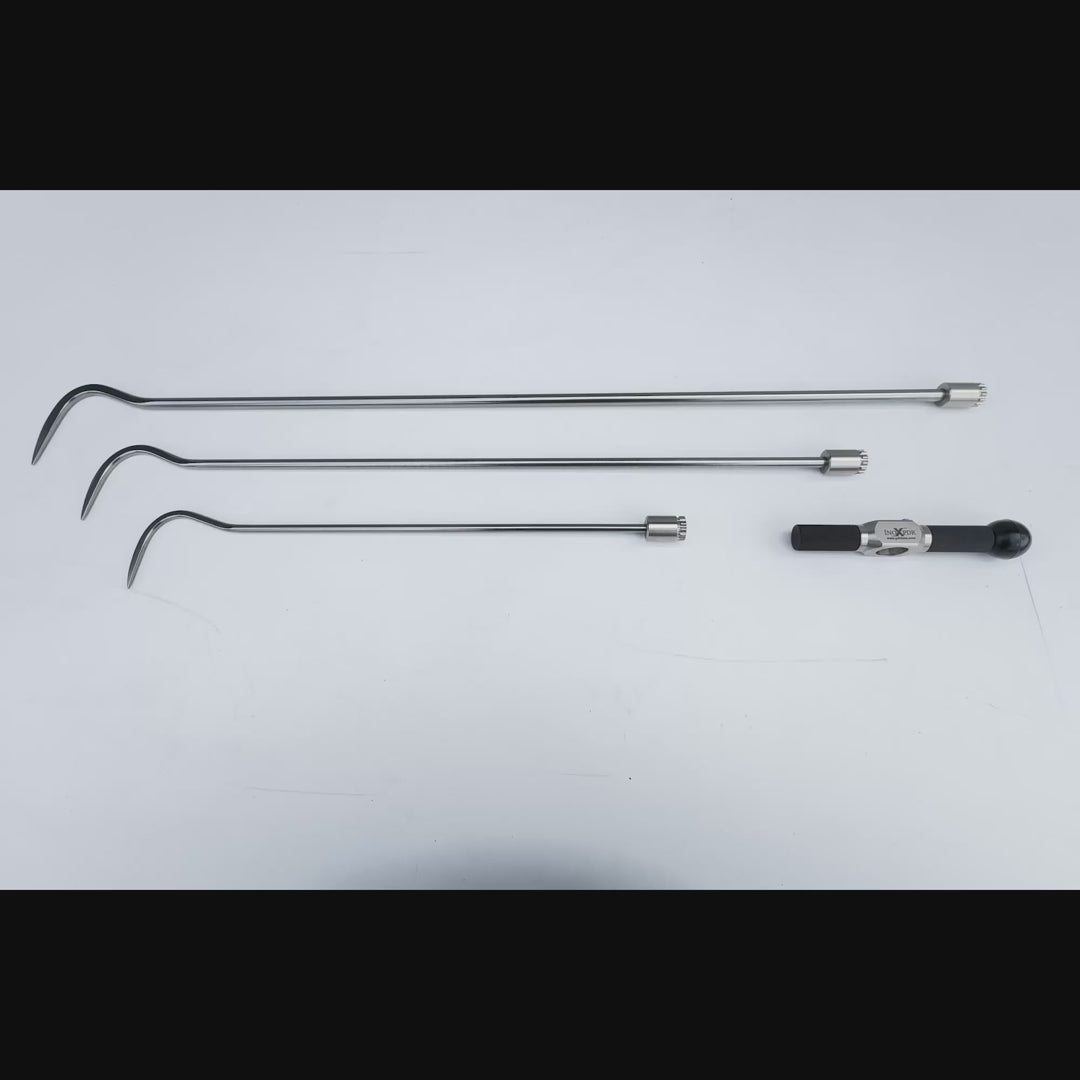 Precision sharp tips on the Florence Edition 8mm steel rods