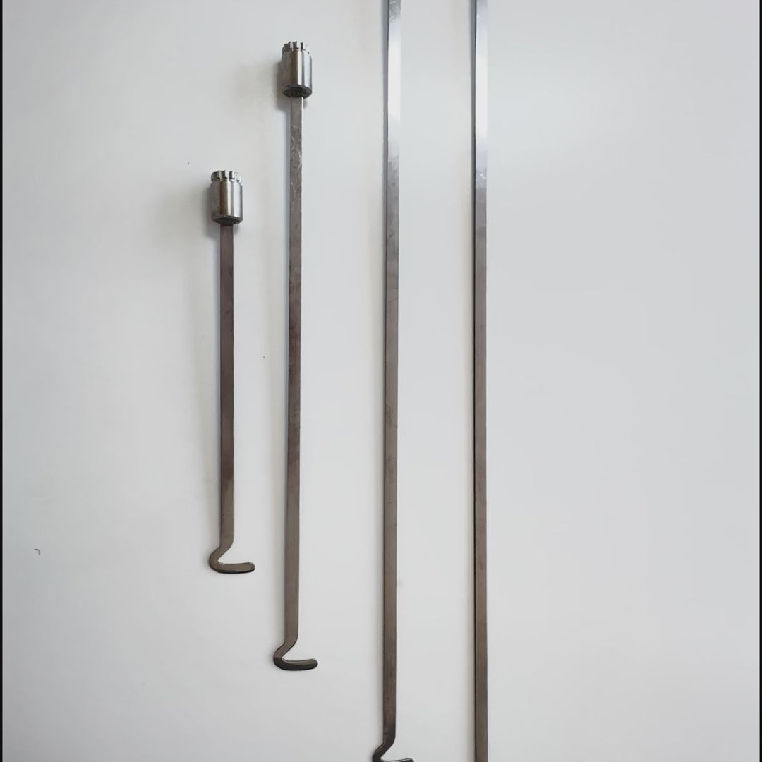 DentPDR Sedona Edition tool accessing a deep roof rail