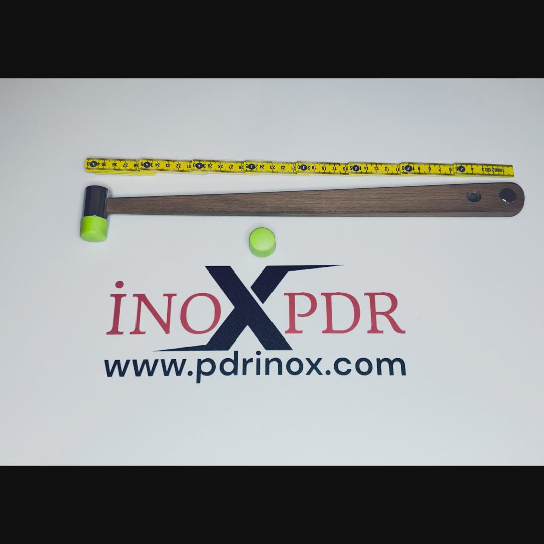 DentPDR metric hammer used for scratch-free dent repair