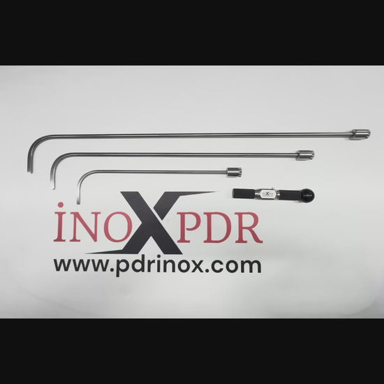 DentPDR Varlona tool maneuvering through a narrow gap