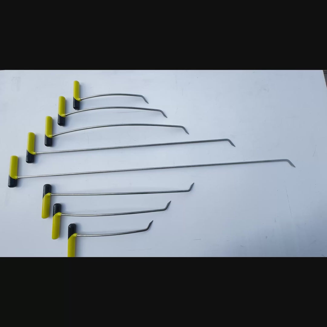 Full 8-piece layout of the Duzce Edition PDR tool set