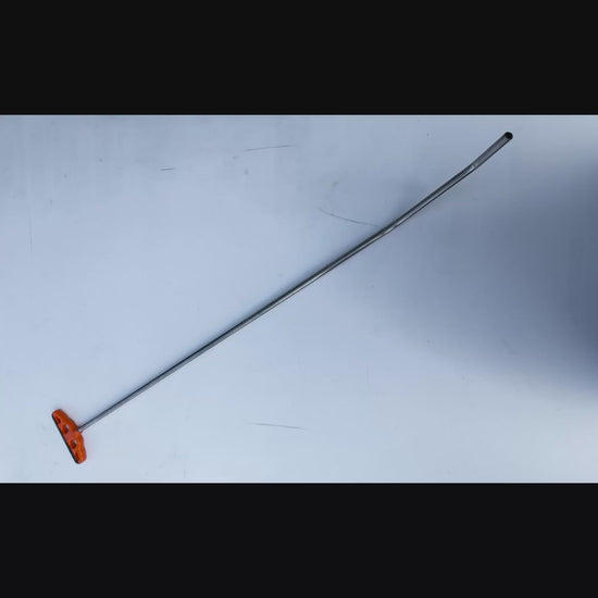Detailed view of the interchangeable tip attached to Zyveron rod