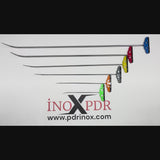 Complete 6-piece layout of the single bend PDR tool set