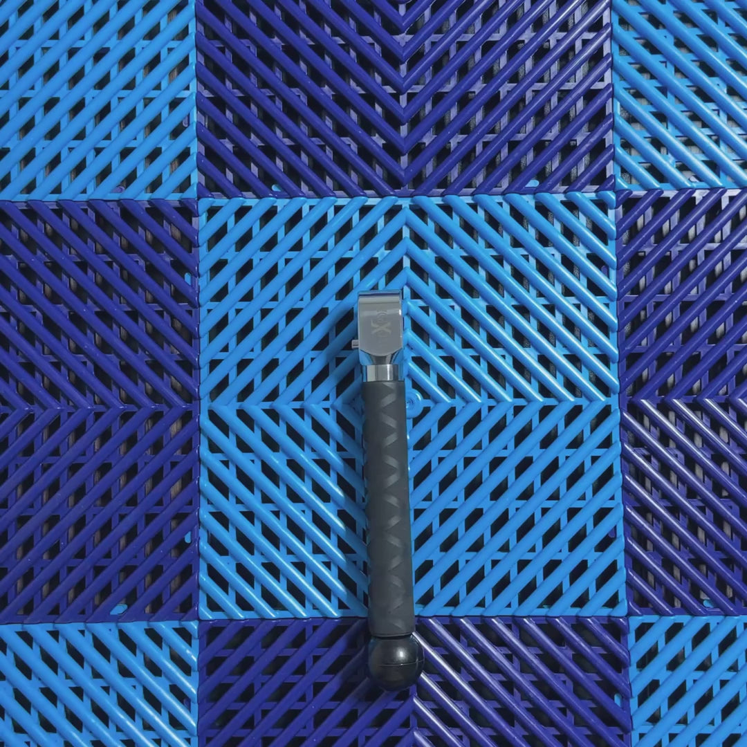DentPDR tactical L-shape handle providing leverage for dent repair