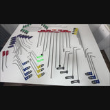 Complete premium handmade paintless dent repair arsenal