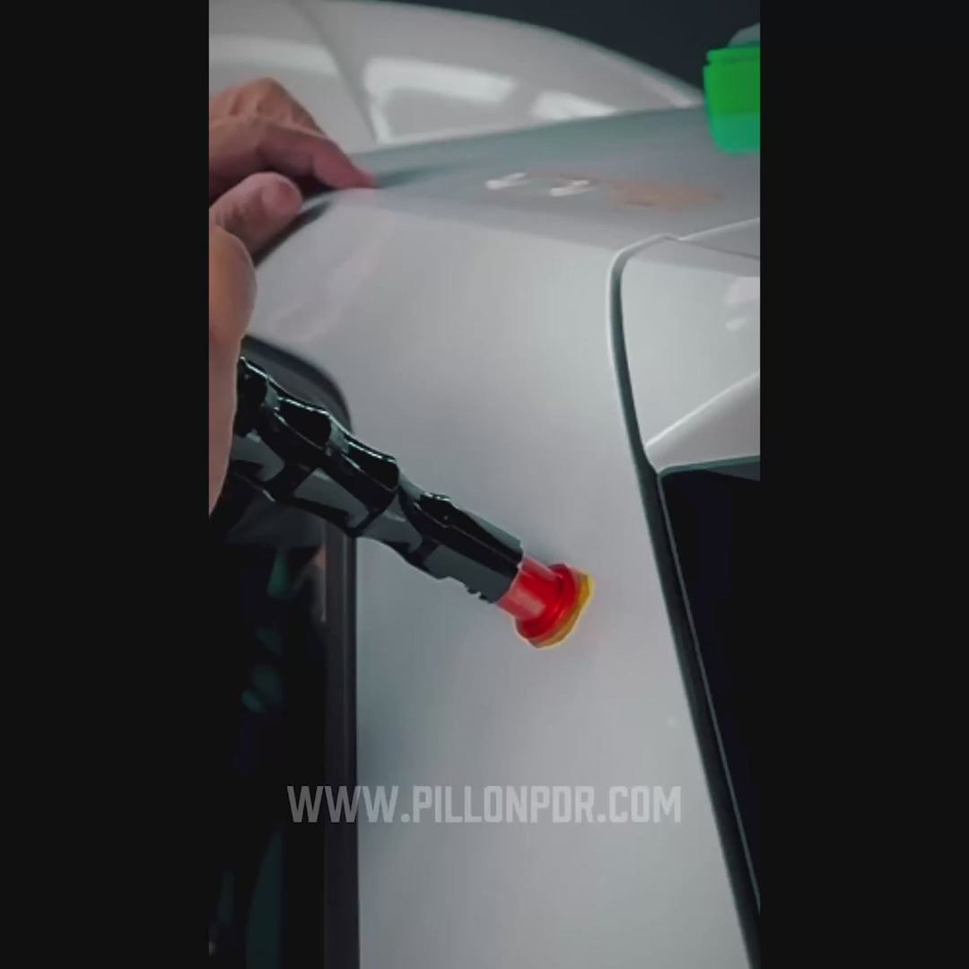 DentPDR green cold glue used in cold weather