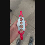 DentPDR 5-step hanger tool supporting a dent repair rod