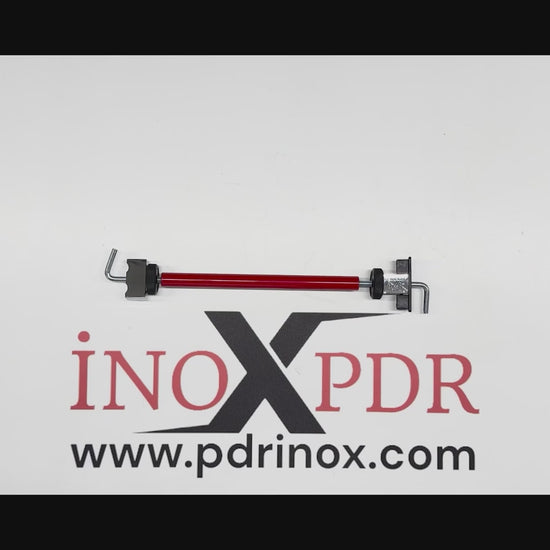 High-strength aluminum body of the compact PDR door support tool