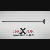 Detailed view of the interchangeable tip mount on Xandora rod