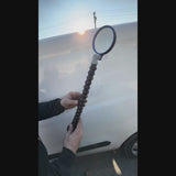 Clear dent visibility through the 100mm PDR inspection lens