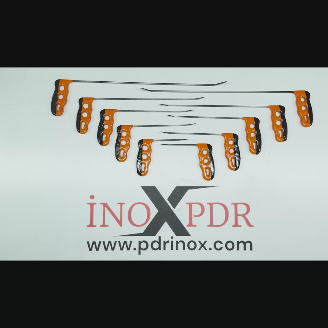 Full layout of the Turnhout Edition single-bend PDR rods