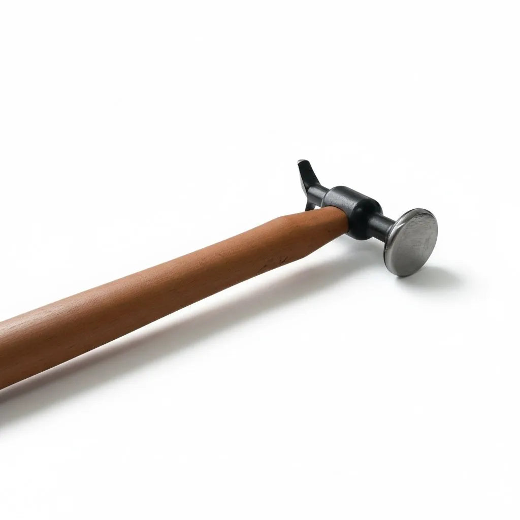 DentPDR Model 5 Wooden Handle Steel Finishing Hammer