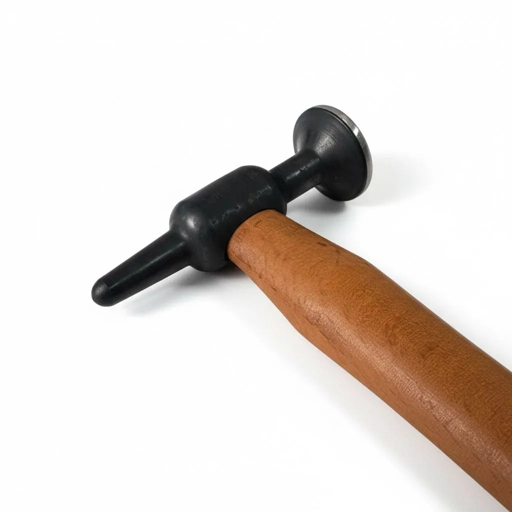 DentPDR Model 6 Steel Blending Hammer (Wooden Handle)