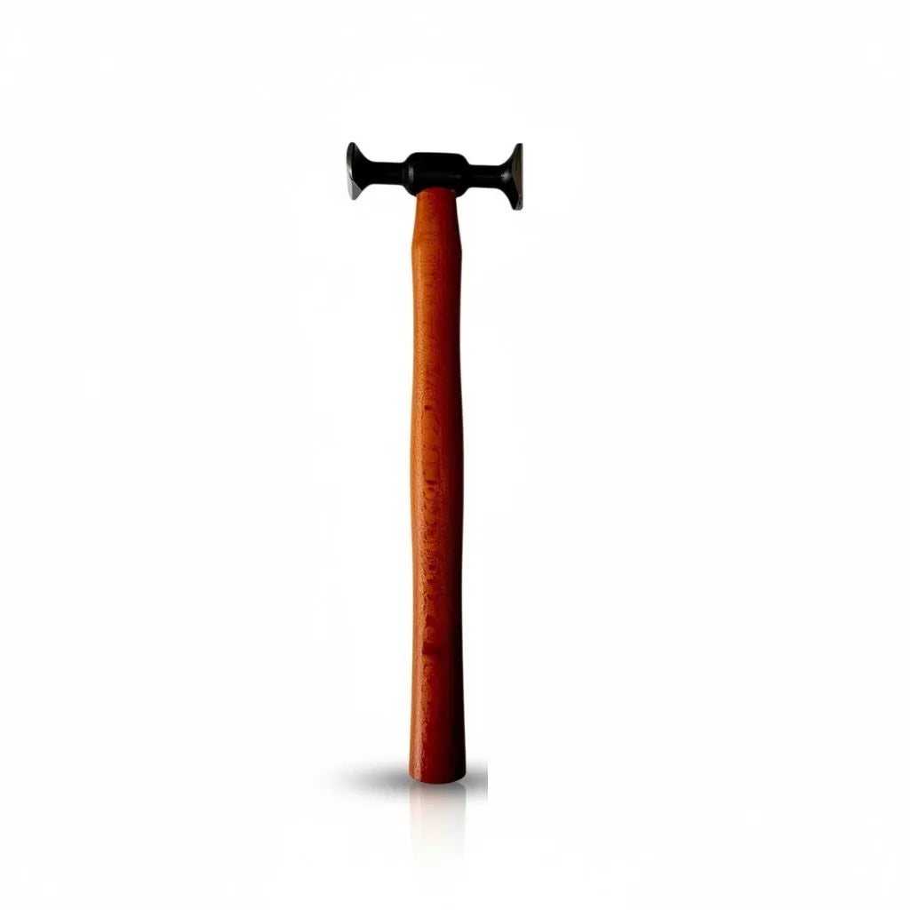 DentPDR Model 7 Wooden Handle Steel PDR Hammer