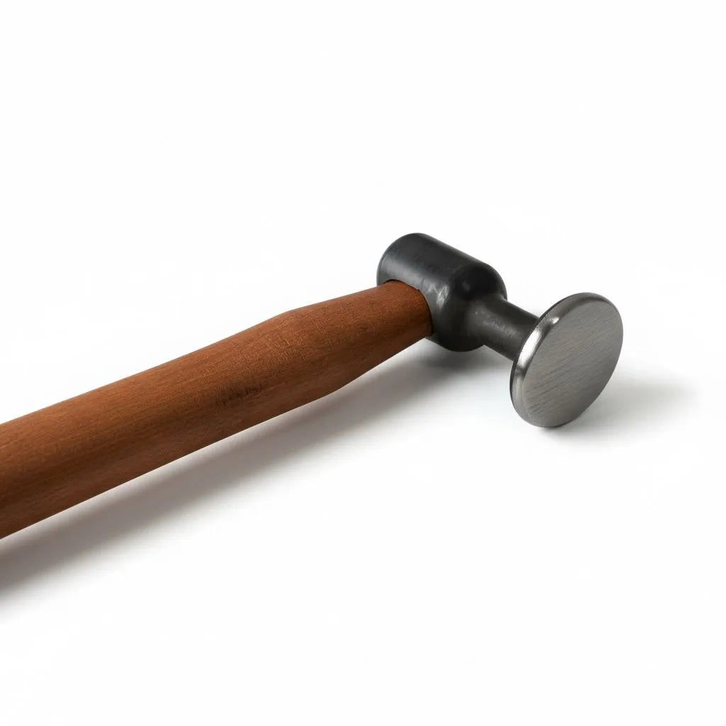DentPDR Model 10 Steel Blending Hammer with Wooden Grip