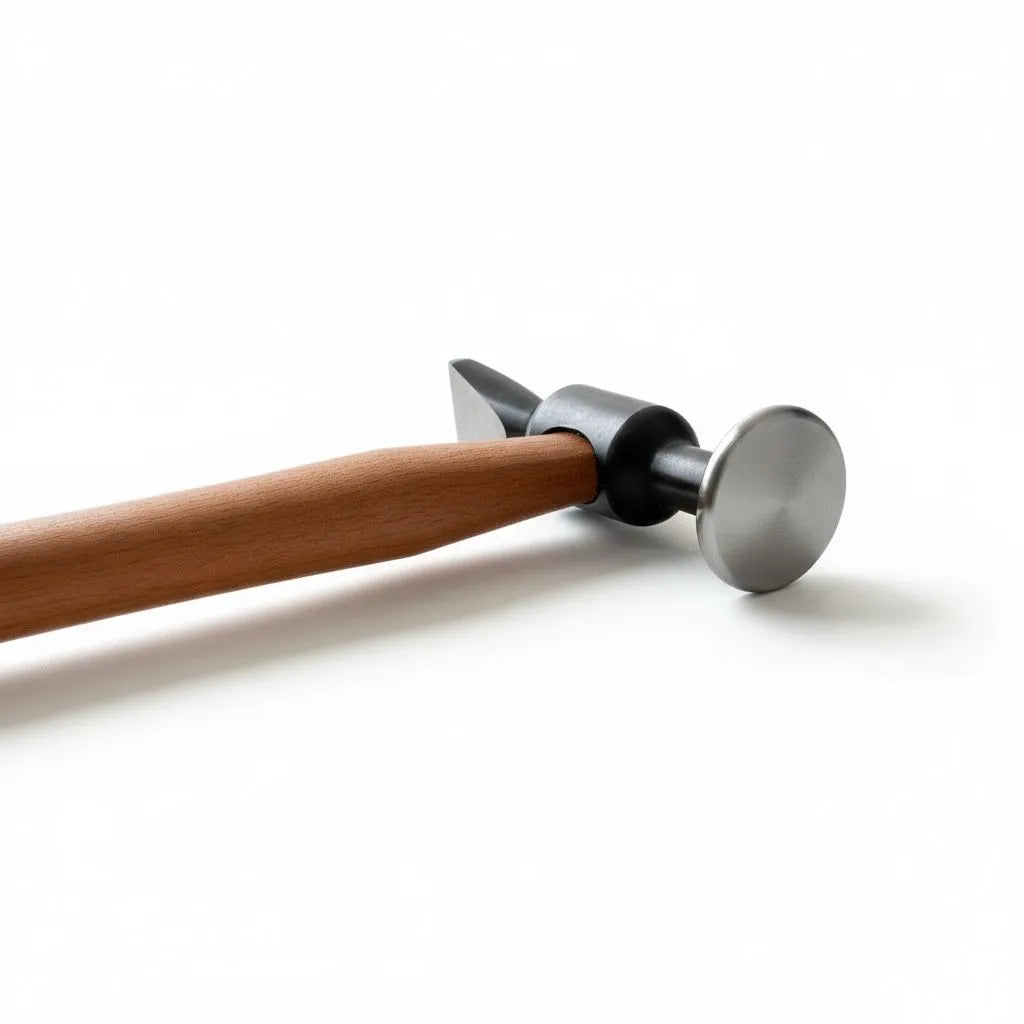 DentPDR Model 11 Wooden Handle Steel Auto Body Hammer