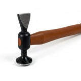 DentPDR Model 2 Steel Auto Body Hammer (Wooden Handle)