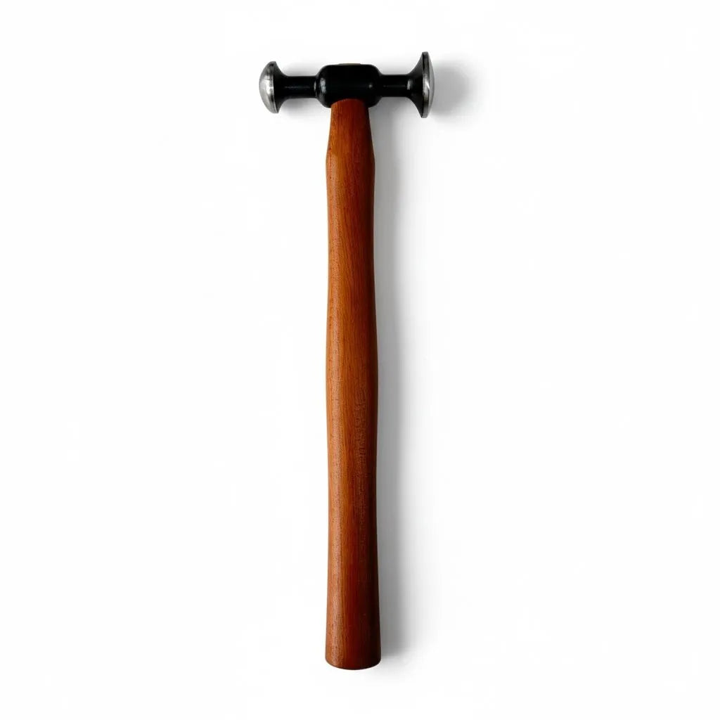 DentPDR Model 3 Wooden Handle Steel Tapping Hammer